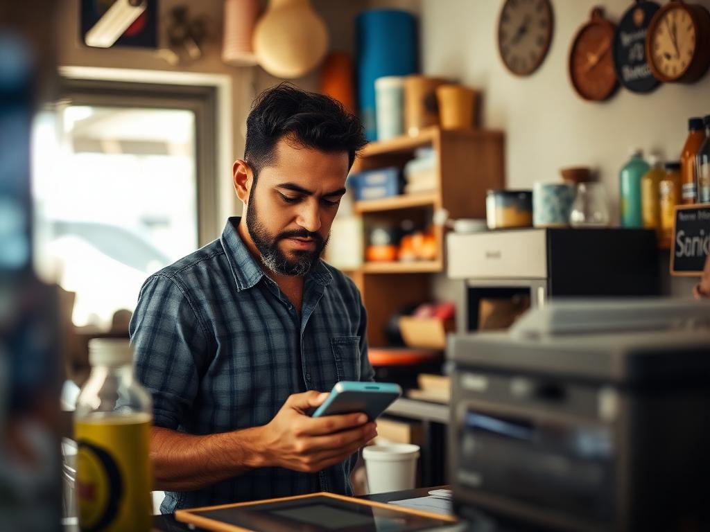 Cliente Weconta do segmento pequenos negócios